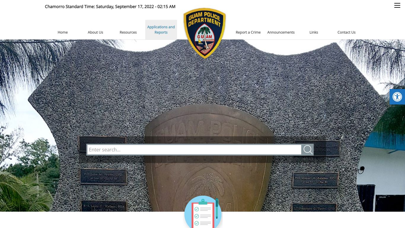 Applications and Reports | GPD - Guam